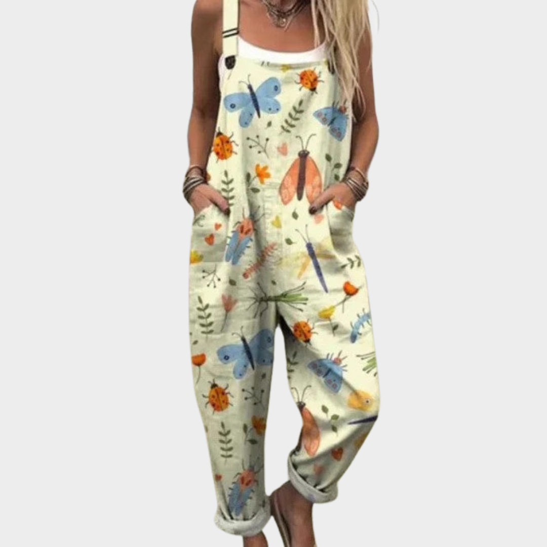 Elynora™ | Comfortable printed Jmpsuit