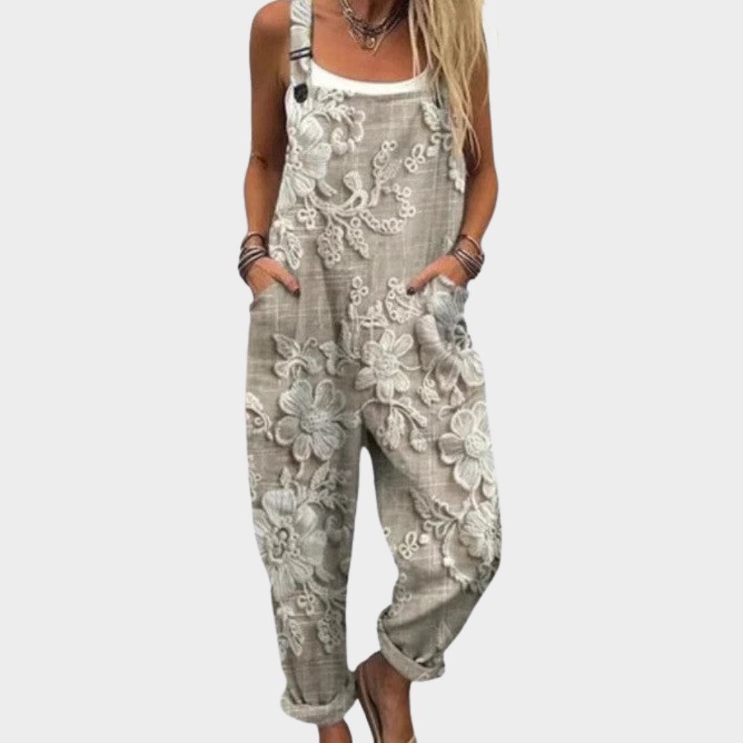 Glynora™ | Comfortable printed Jmpsuit