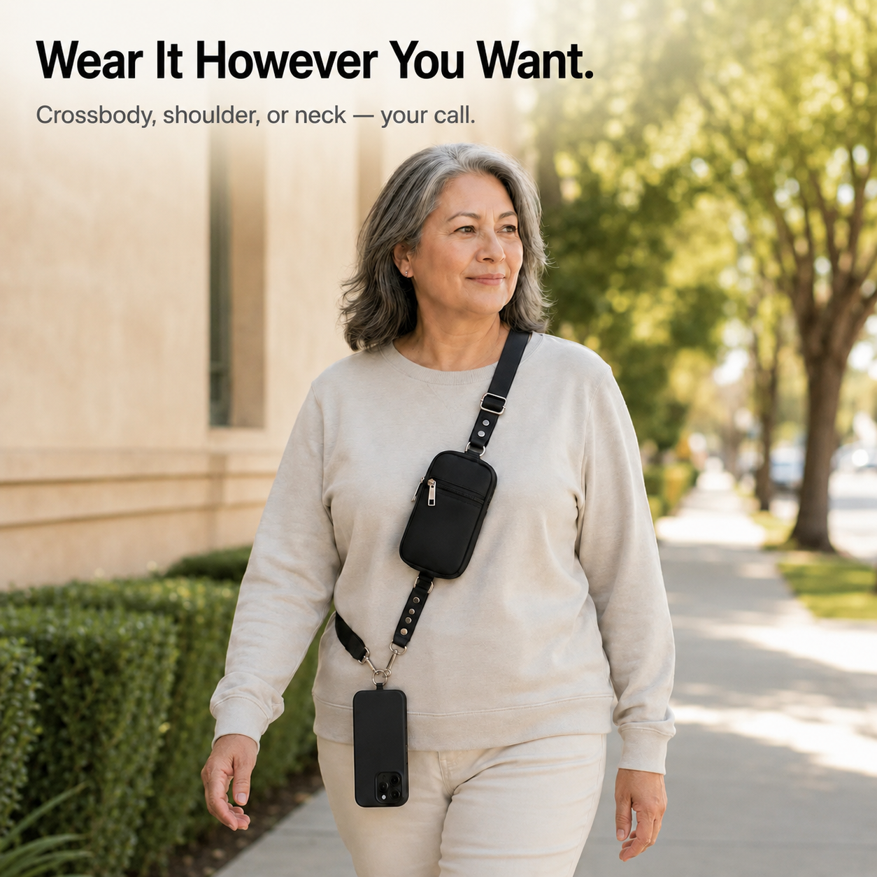 Freeloop – The Crossbody Strap Made To Actually Fit You