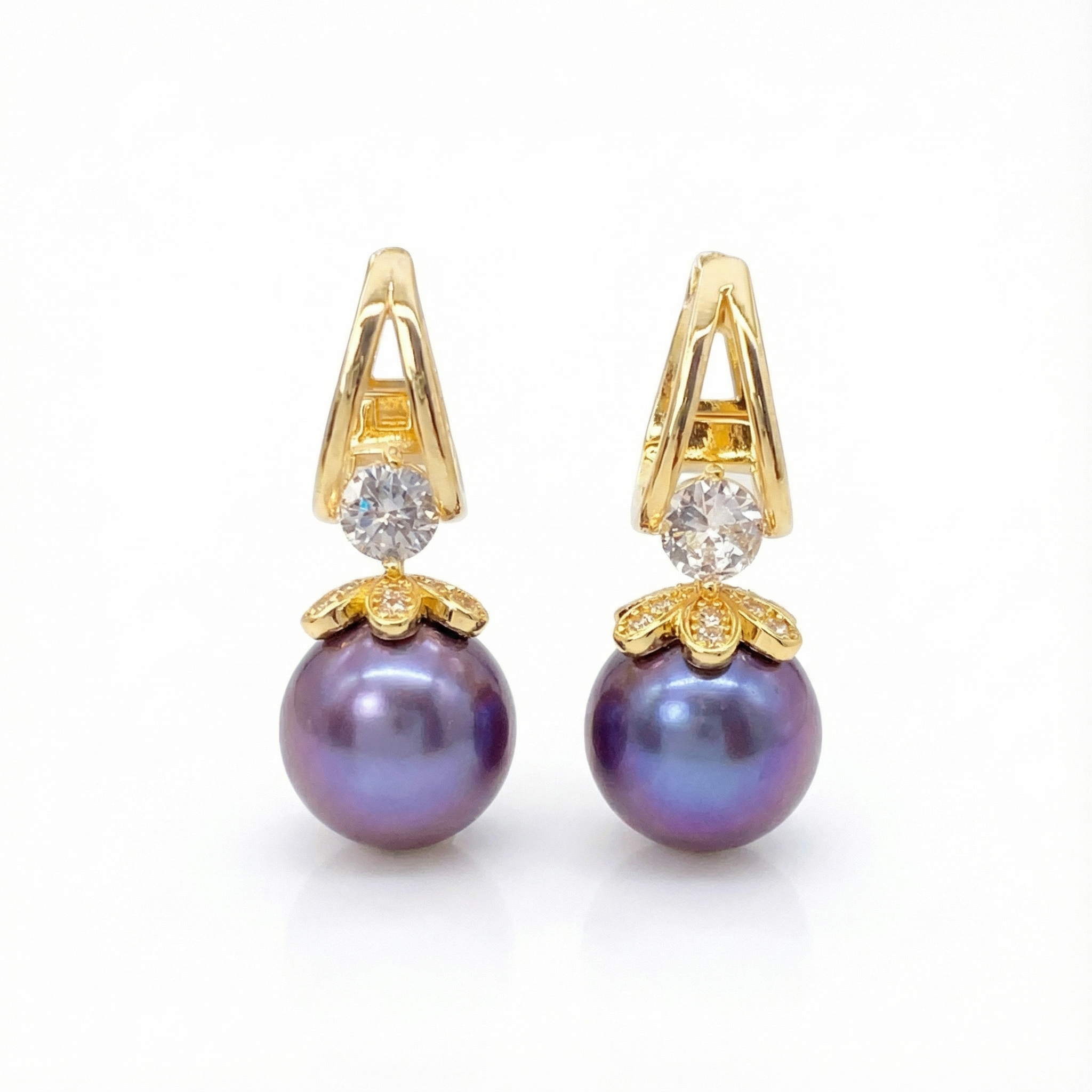 Lumara - Elegant Pearl Drop Earrings