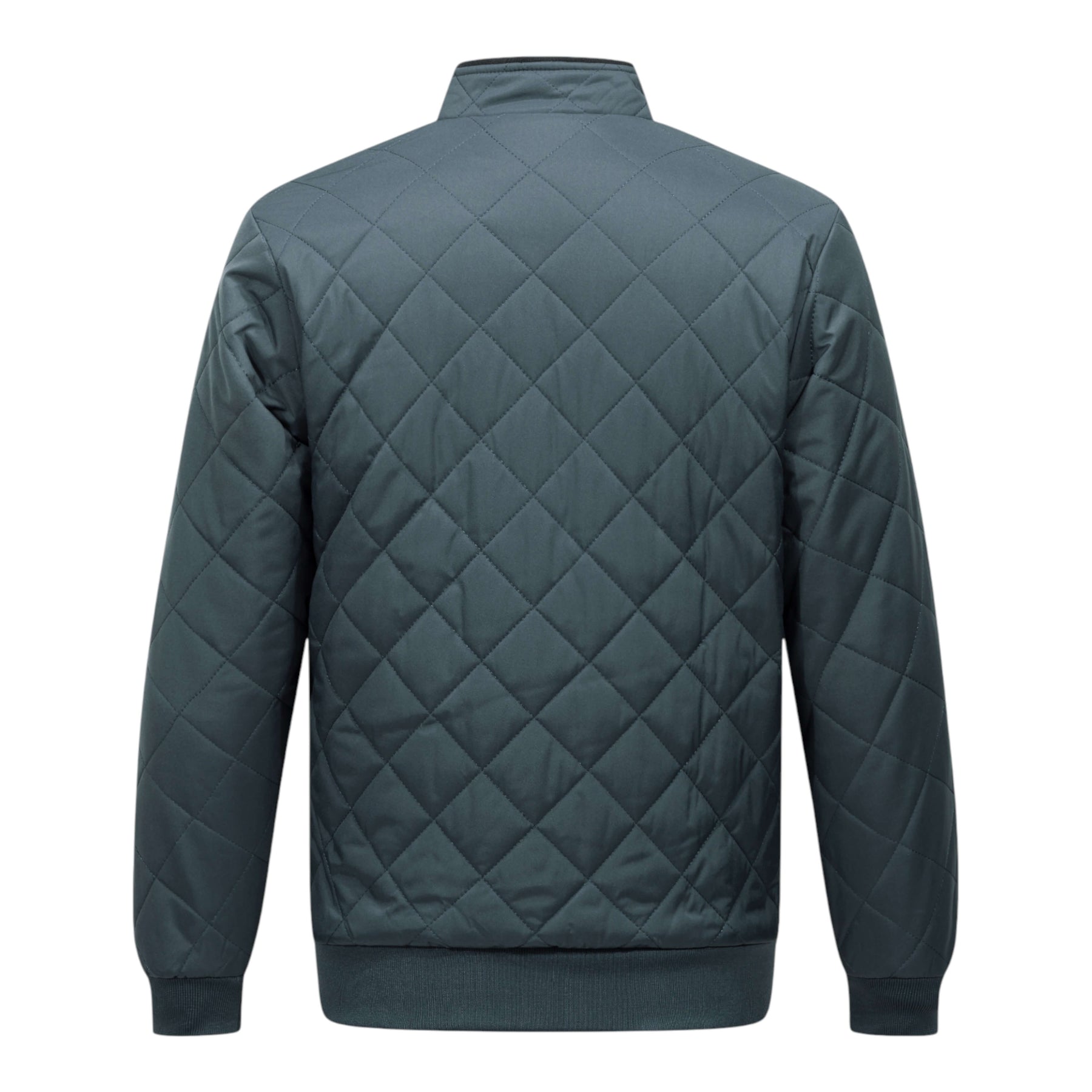 Hristo - Diamond Pattern Fleece Lined Jacket
