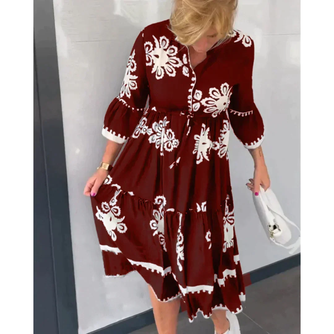 Iza - Fluid Dress for Women Timeless Elegance