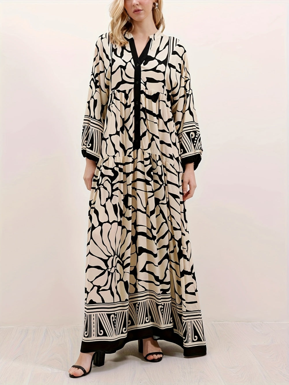 ELENA – BOHEMIAN BLOOM MAXI DRESS