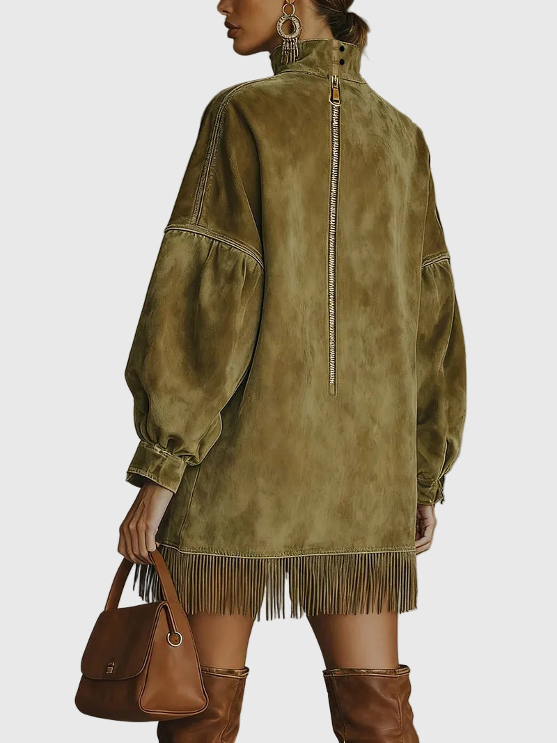 Olive | High Neck Dress