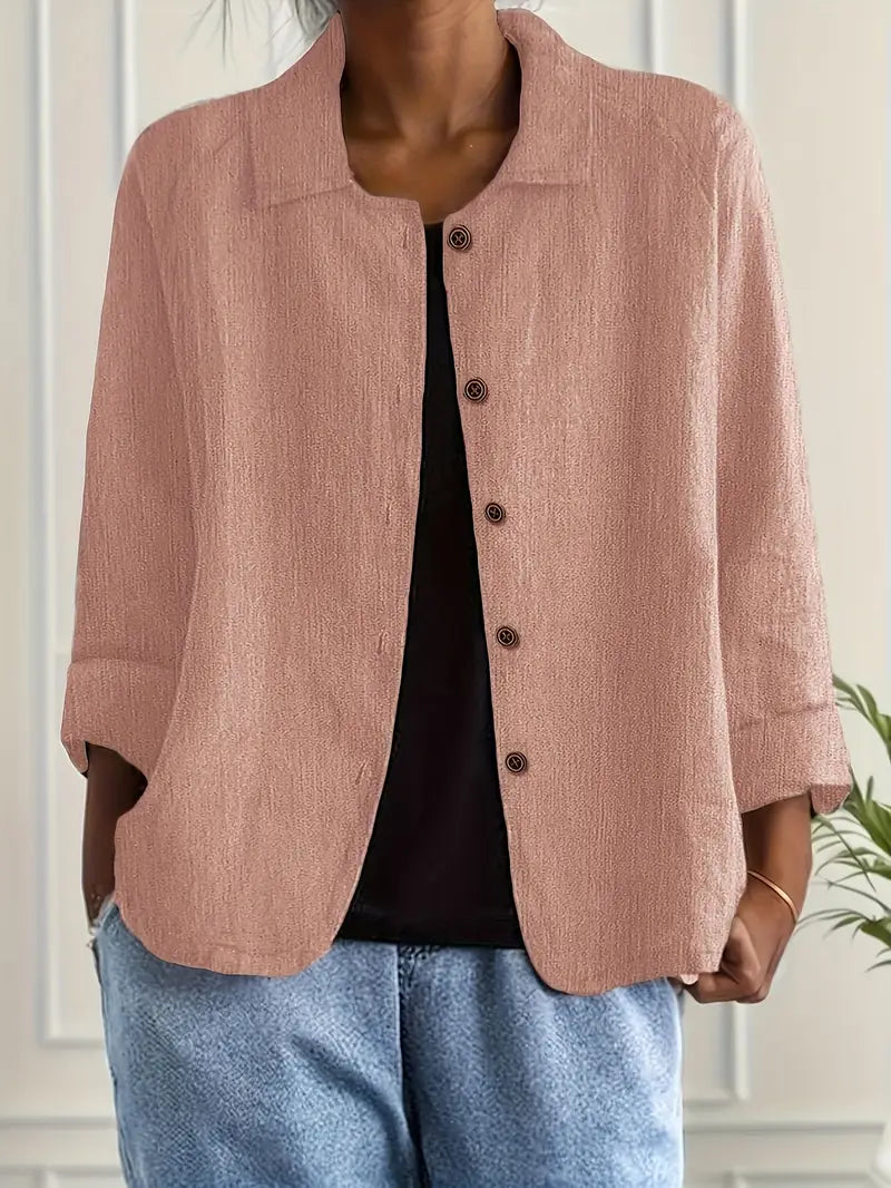 Marilla – Classic Lightweight Shirt-Cardigan