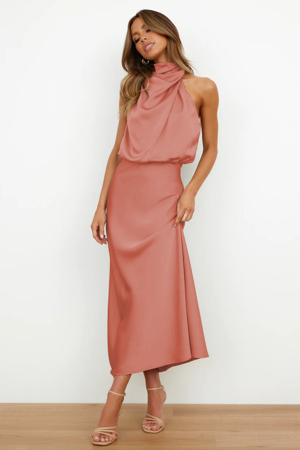 Violet | Draped Dress Sahara