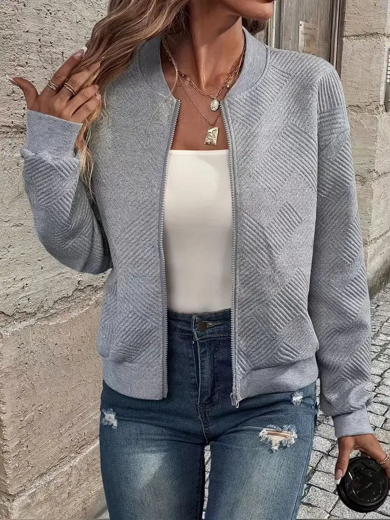 Seraphina – Spring Zipper Jacket