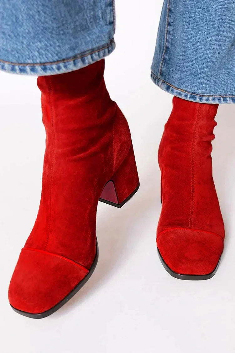 Ava™ | Elegant Heeled Boots