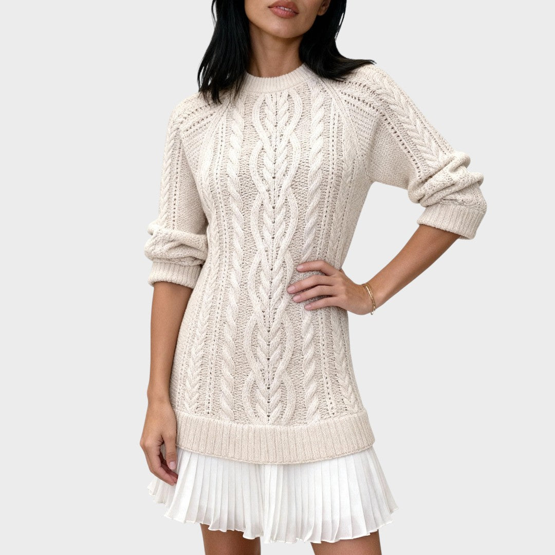 Gabriela | Knit Dress in Fabric