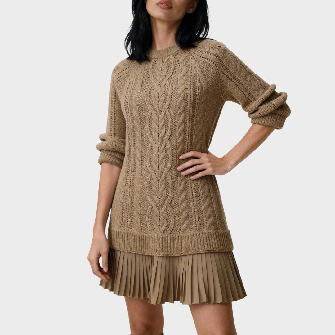 Gabriela | Knit Dress in Fabric