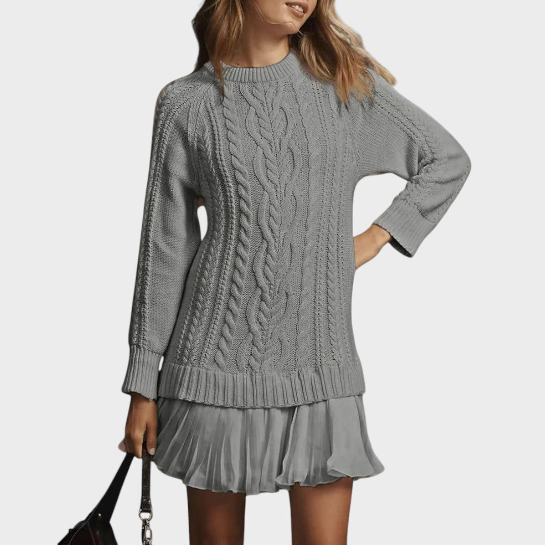 Gabriela | Knit Dress in Fabric