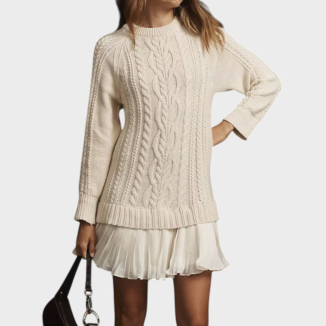 Gabriela | Knit Dress in Fabric