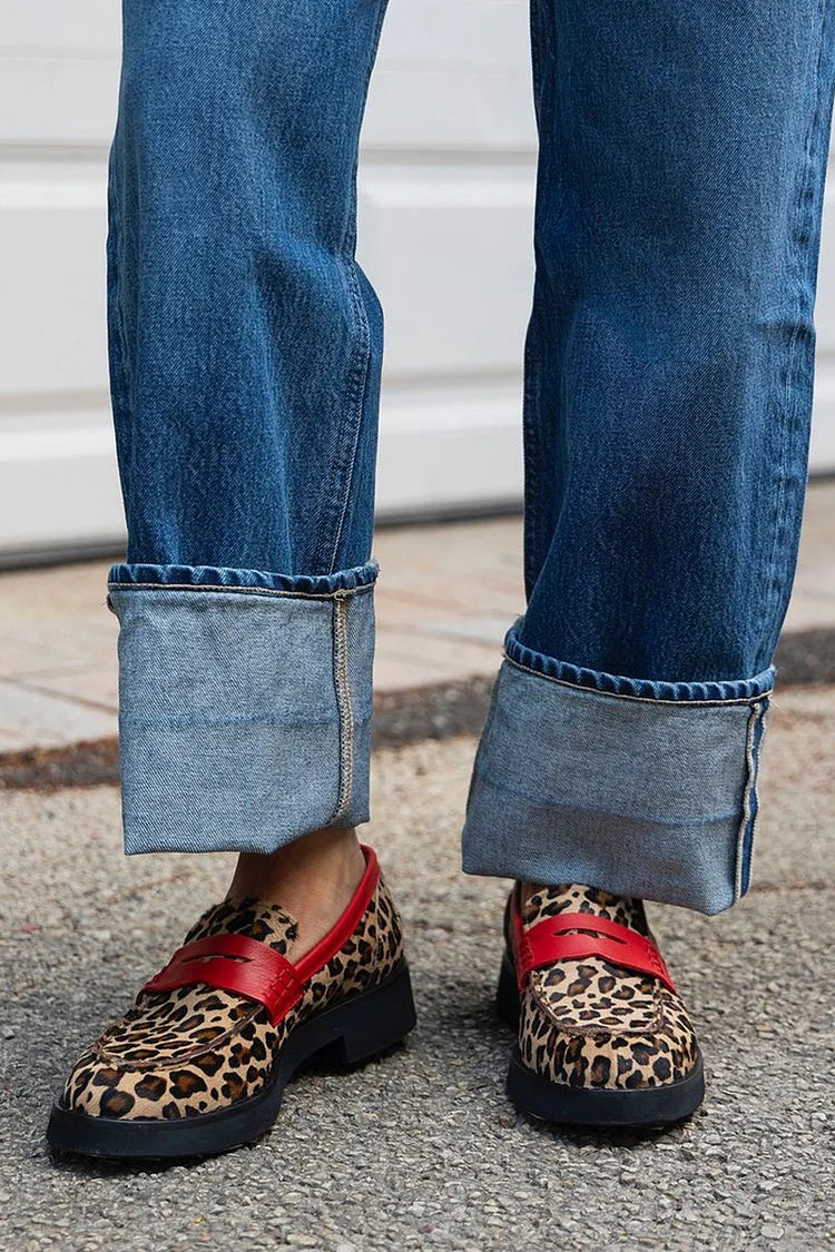 Laurenh | Color Block Loafers