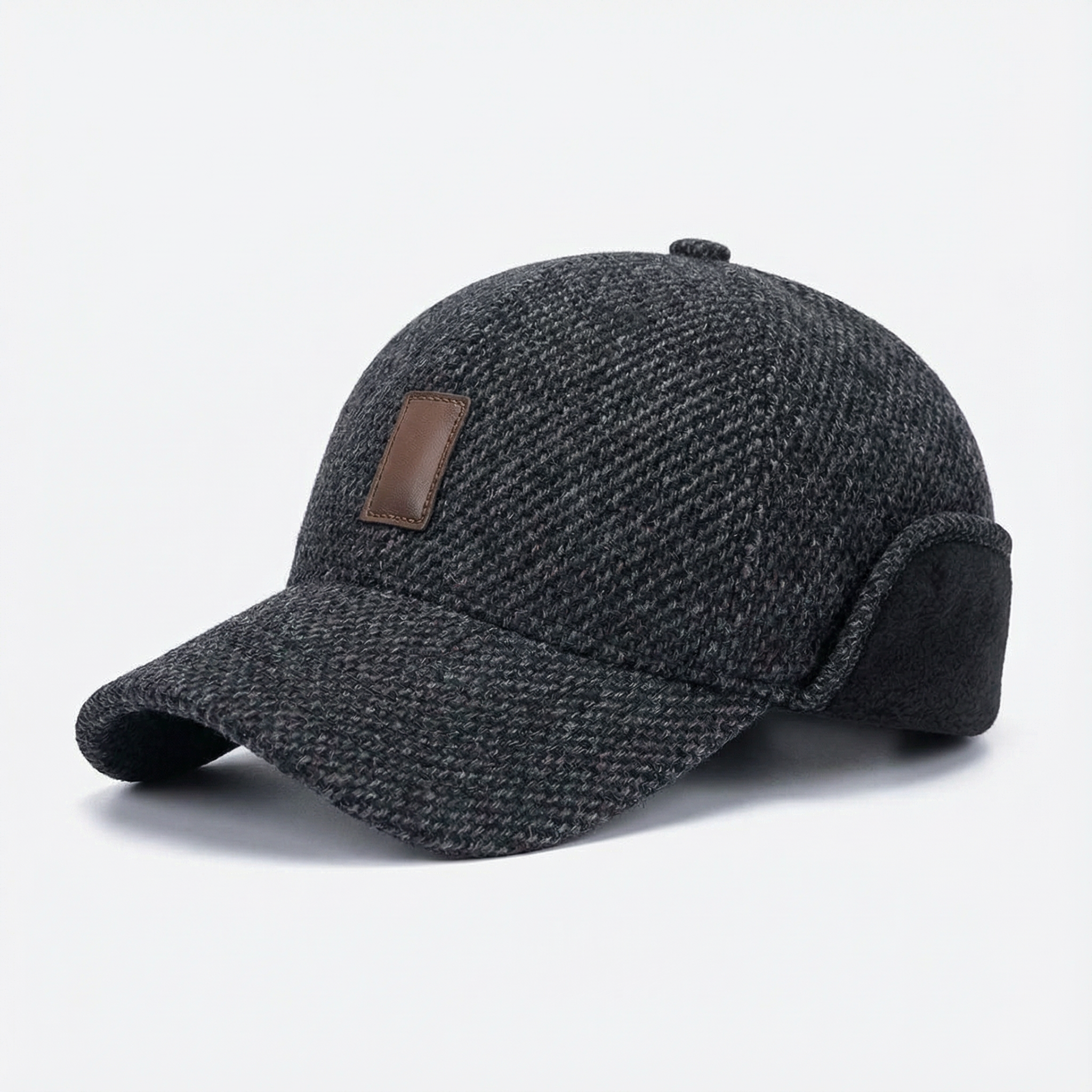 Coldguard - Fleece lined winter baseball cap with ear flaps