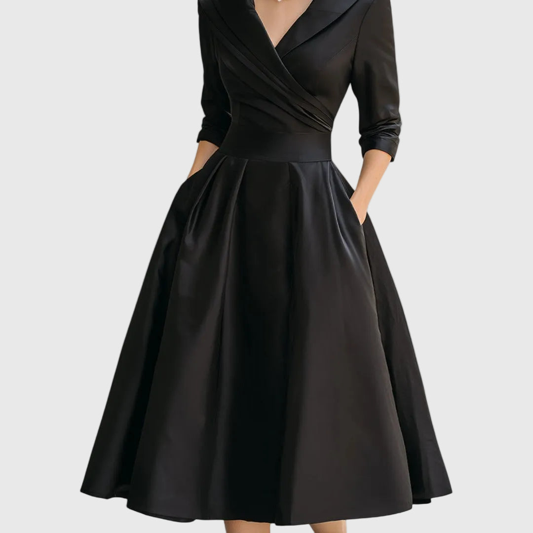 Marley | Elegant Flowing Midi Dress