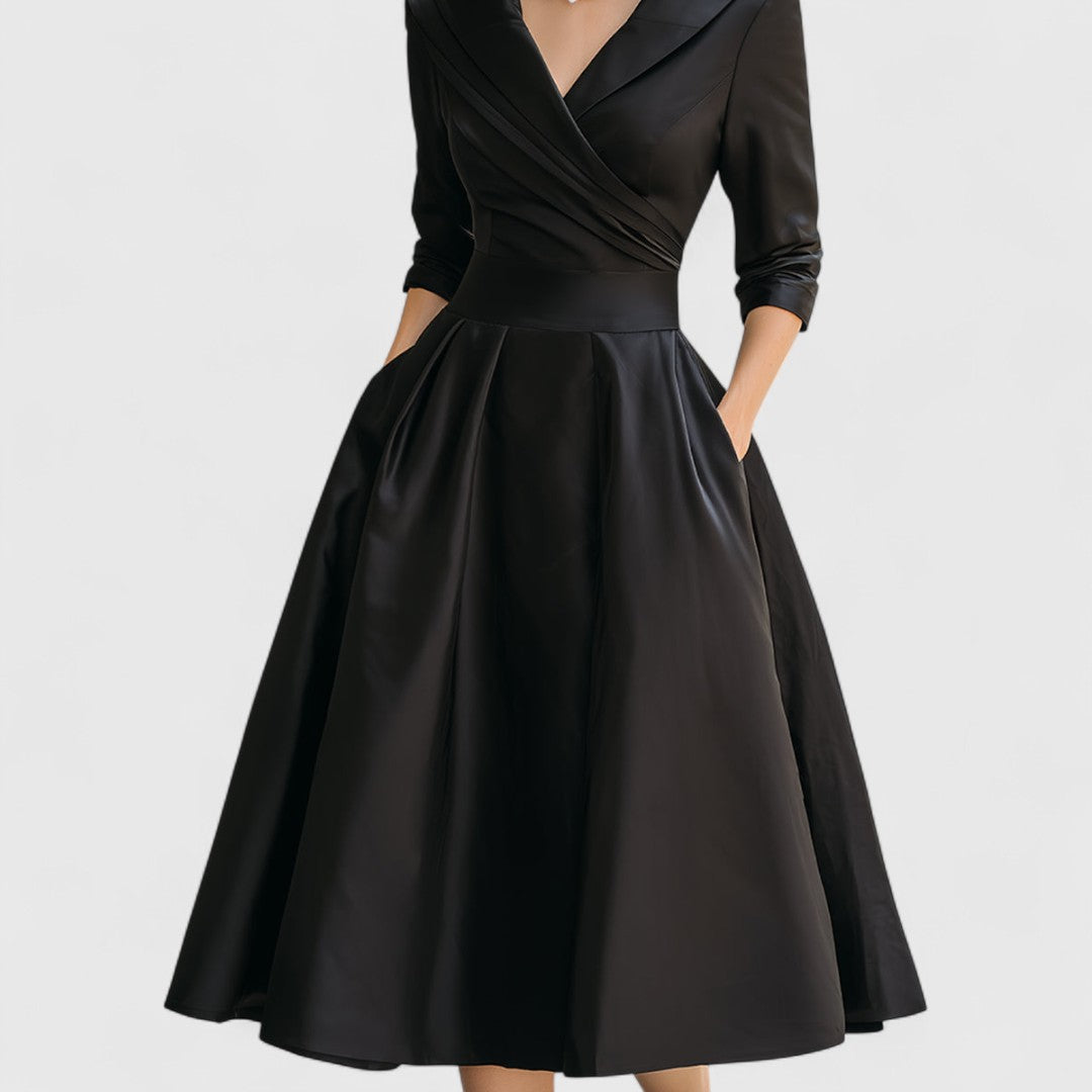 Rosavelia | Elegant Midi Dress