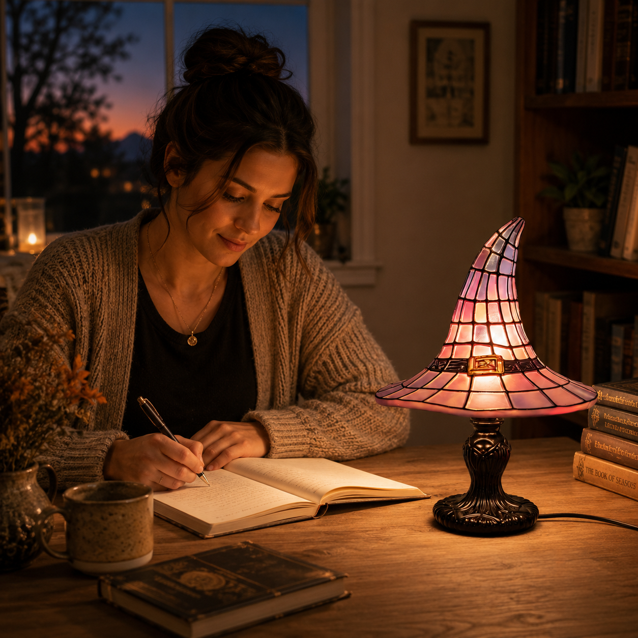 Duskwick – Witch Hat Silhouette Table Lamp