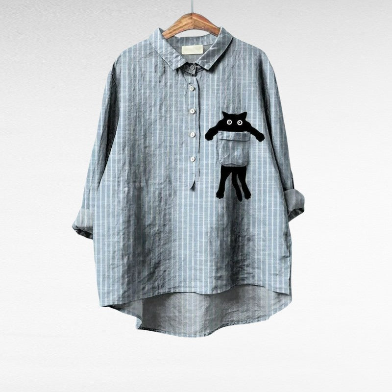 Chloé | Elegant Summer Linen Blouse