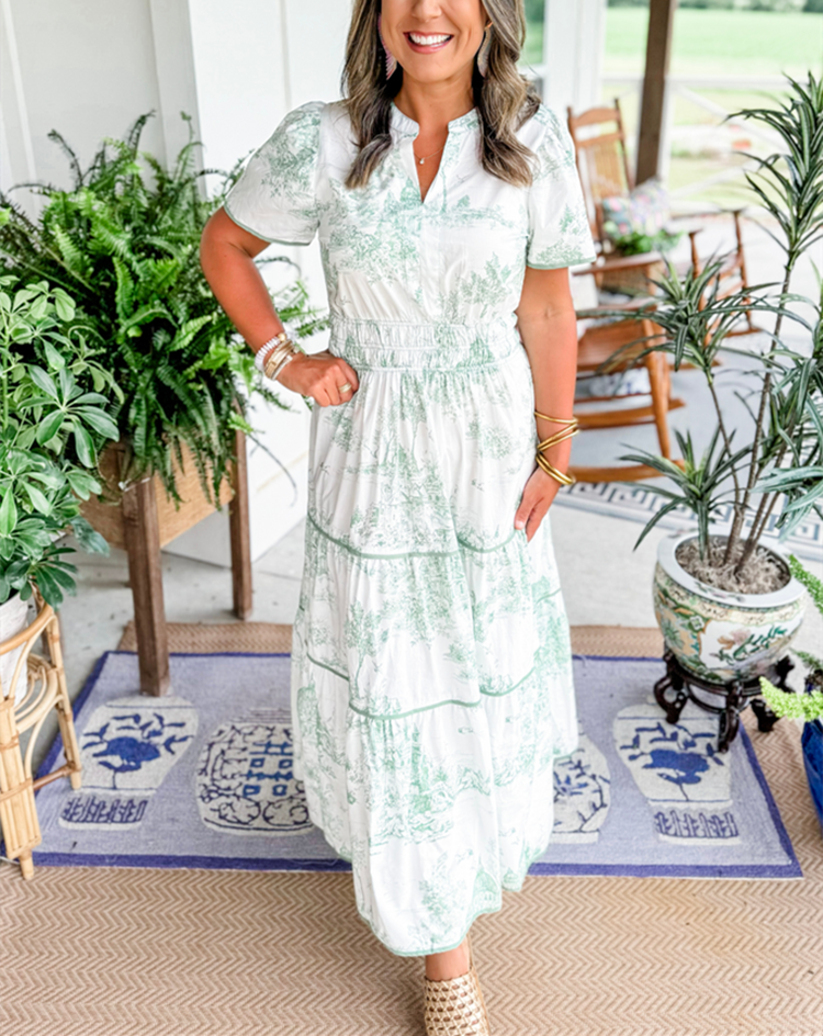 SAVANNAH – TIMELESS ELEGANCE TIERED MAXI DRESS