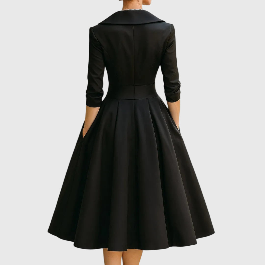 Marley | Elegant Flowing Midi Dress