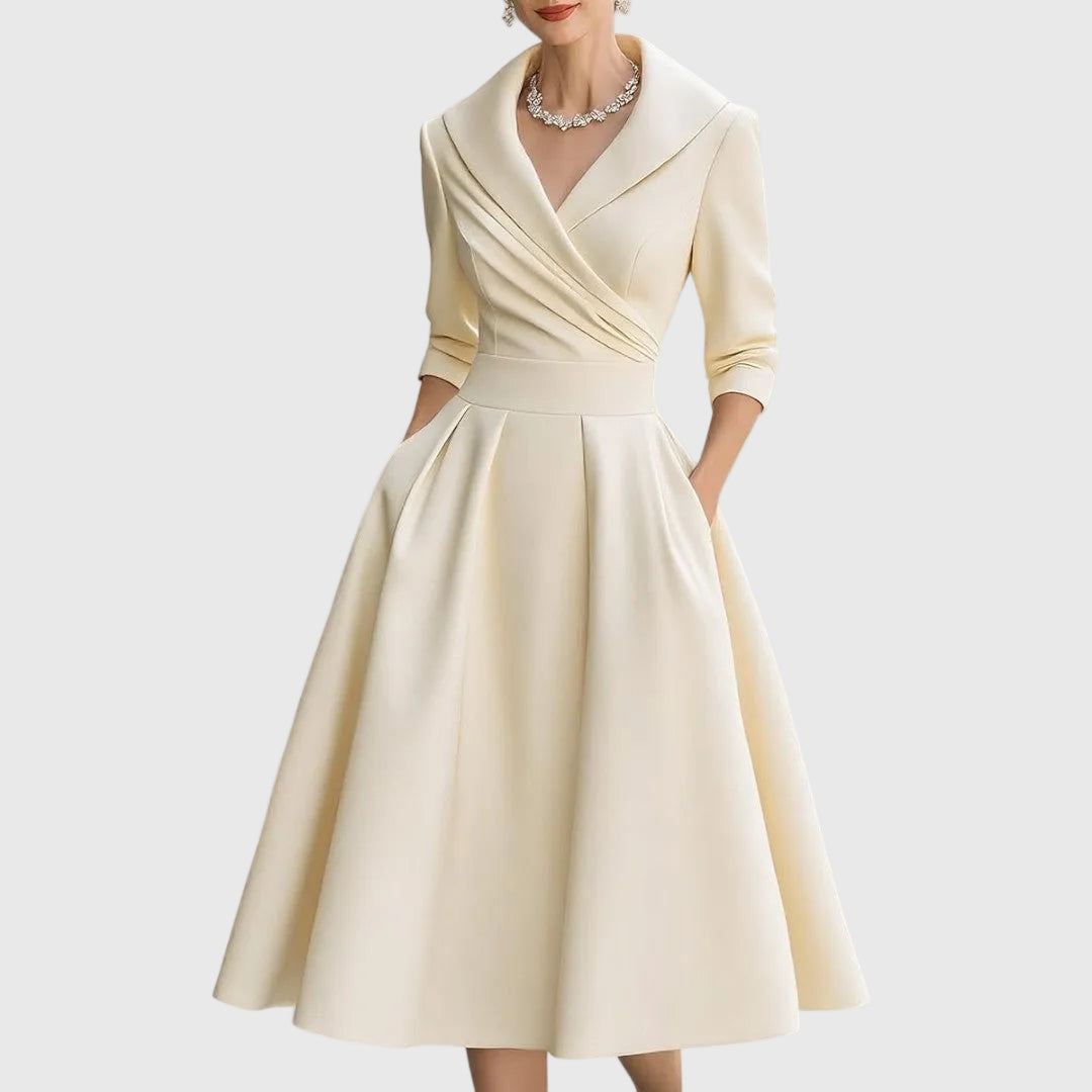 Marley | Elegant Flowing Midi Dress