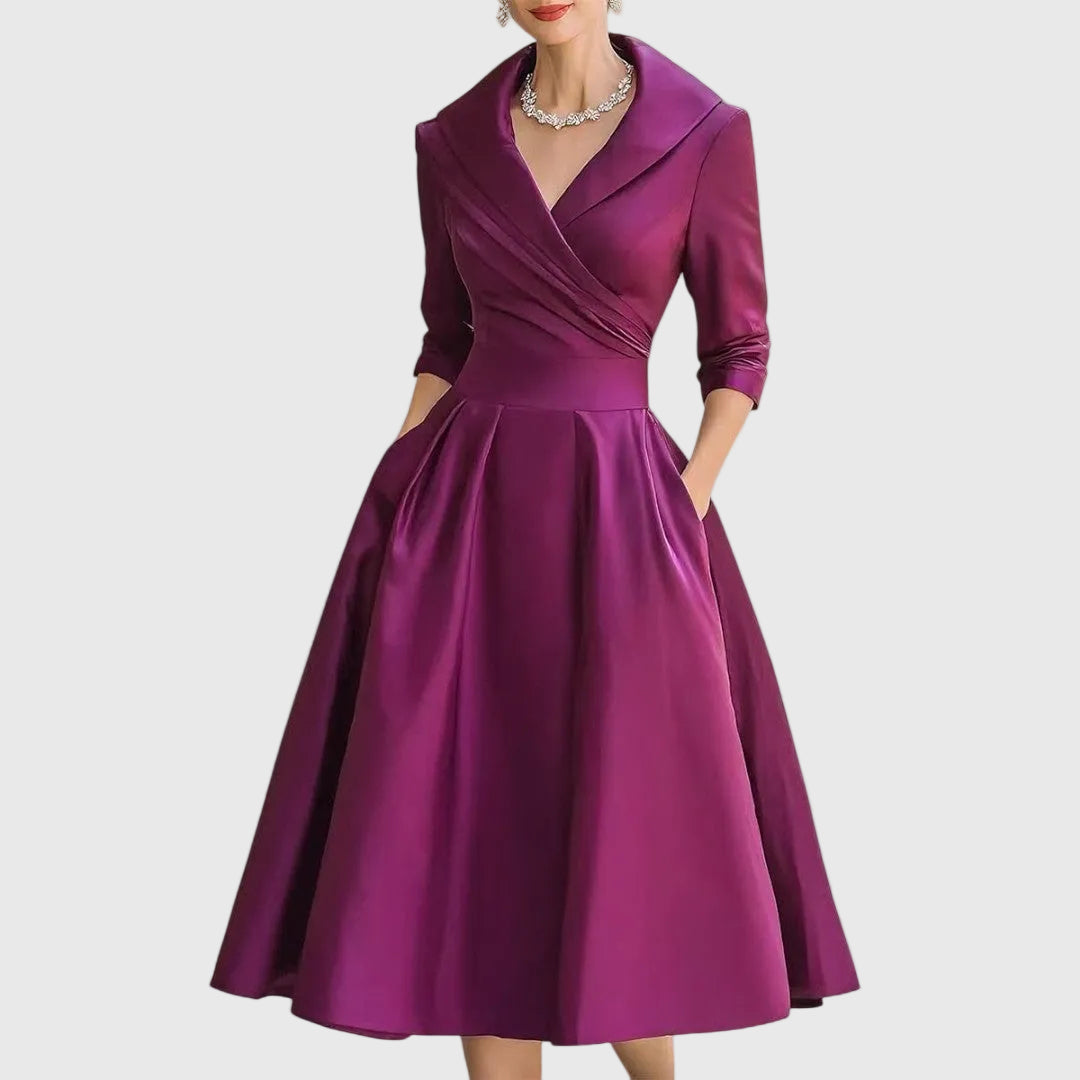 Marley | Elegant Flowing Midi Dress