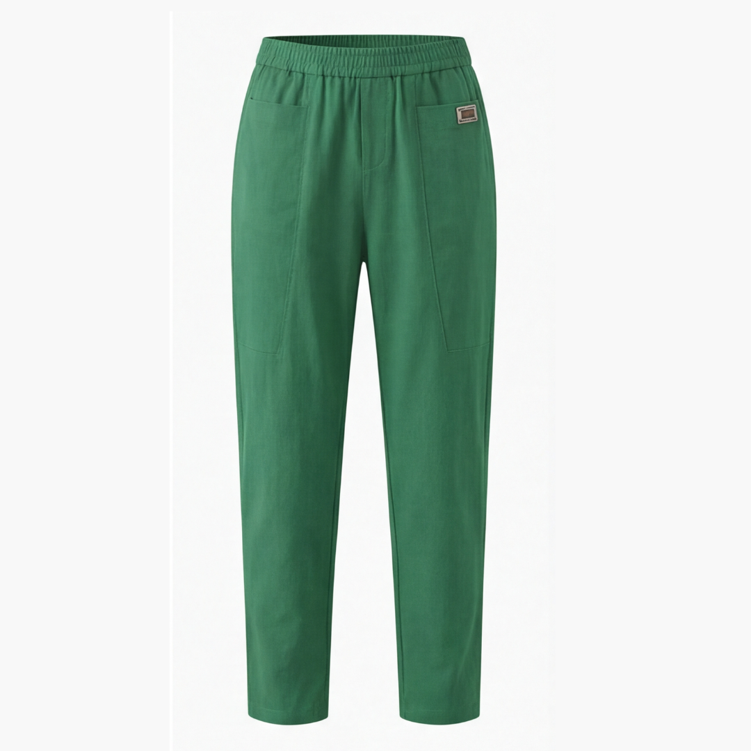 Linara – Cotton Linen Tapered Pants