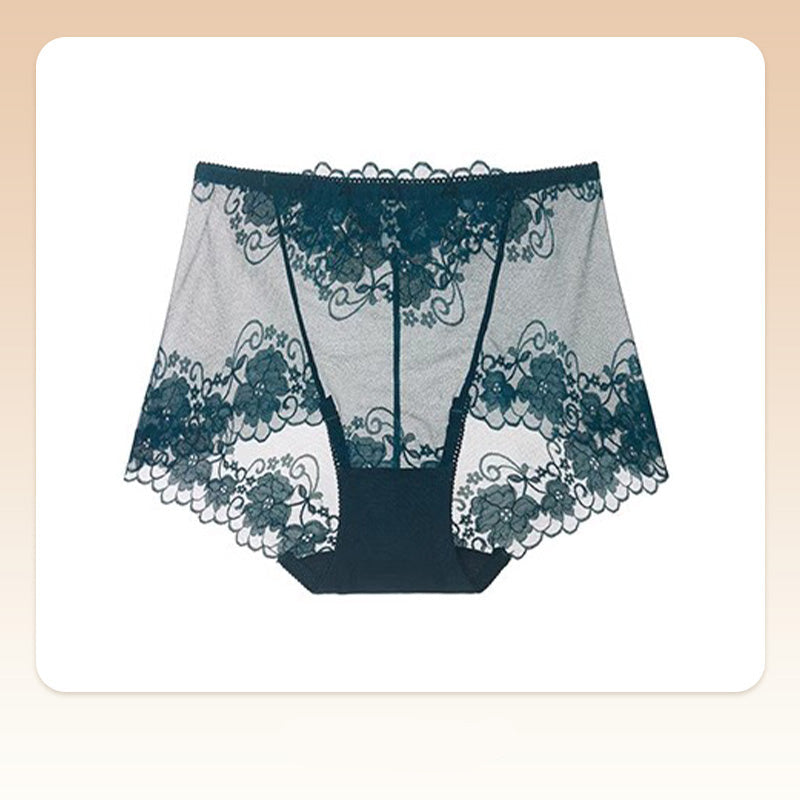 Lunalace - Women's High Waist Lace Panties