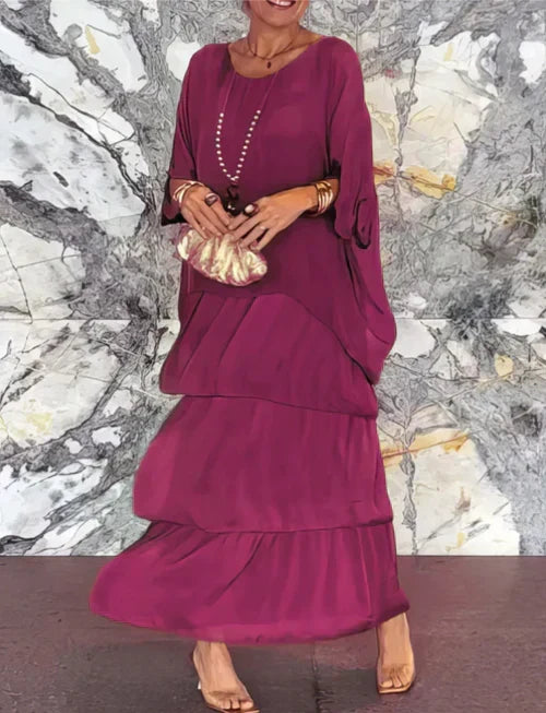 Laura - Elegant and Flowing Long Dress