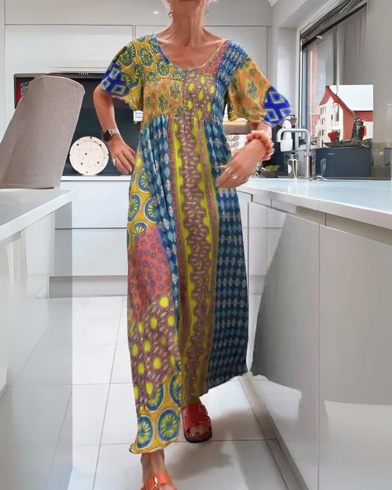 MAYA – VIBRANT ESCAPE MAXI DRESS