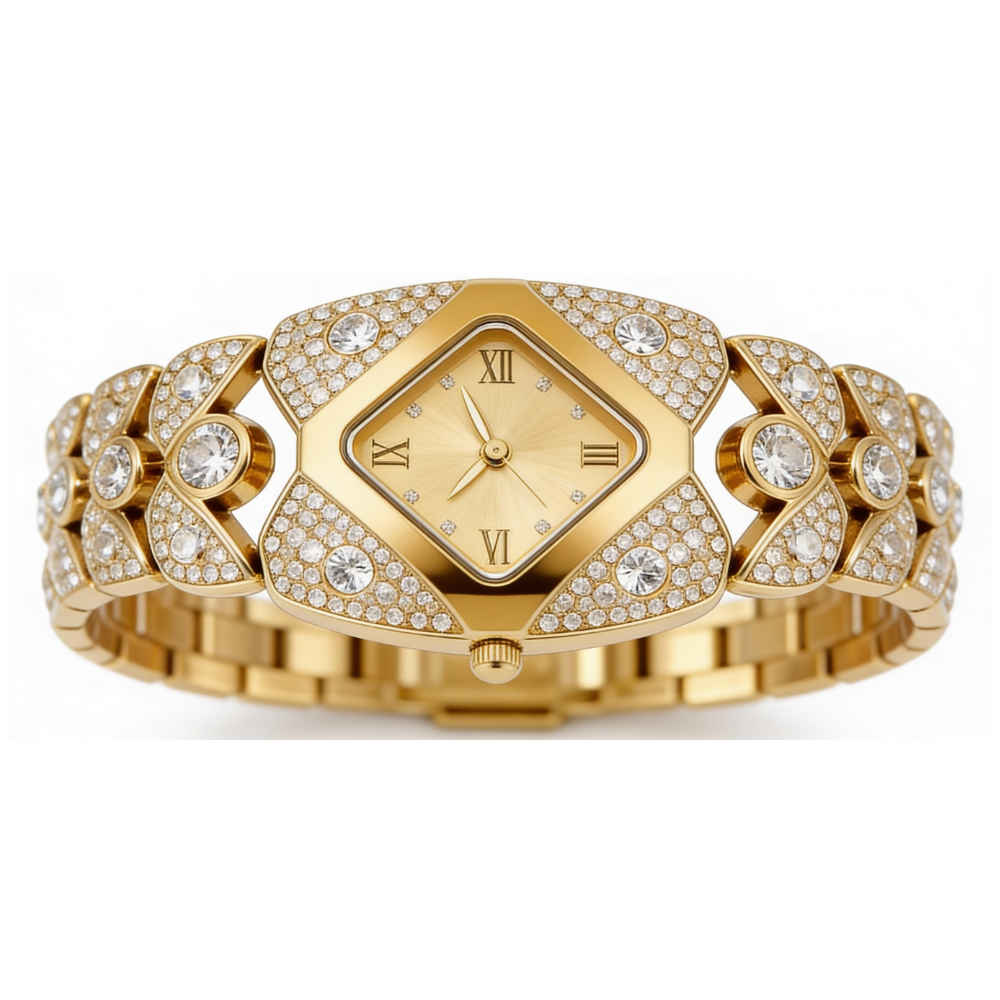 Lumira - Vintage Rhinestone Bracelet Watch