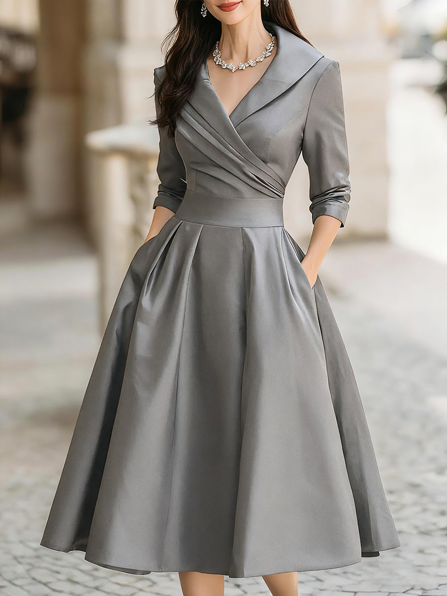 SCARLETT – ELEGANT SIGNATURE MIDI DRESS
