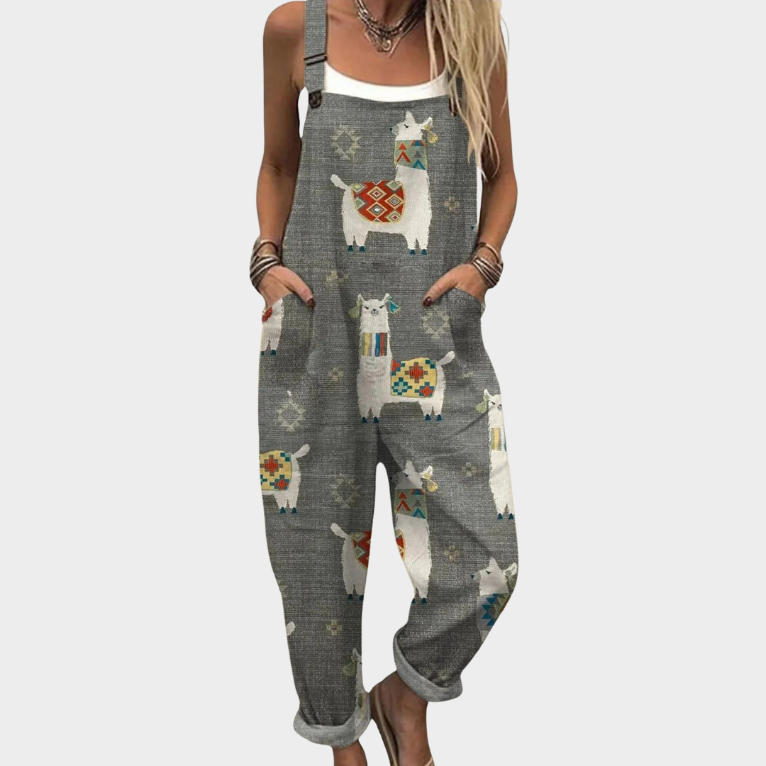 Delvessa™ | Comfortable printed Jmpsuit
