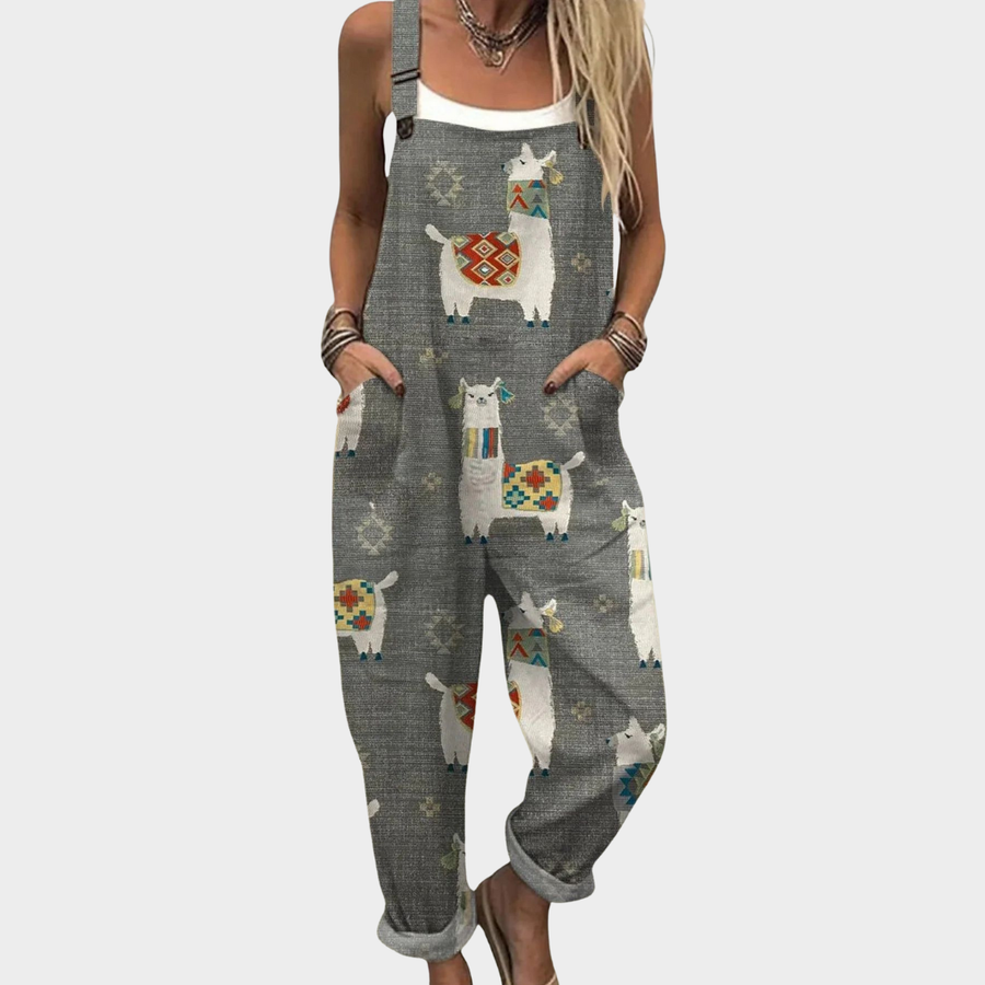 Delvessa™ | Comfortable printed Jmpsuit