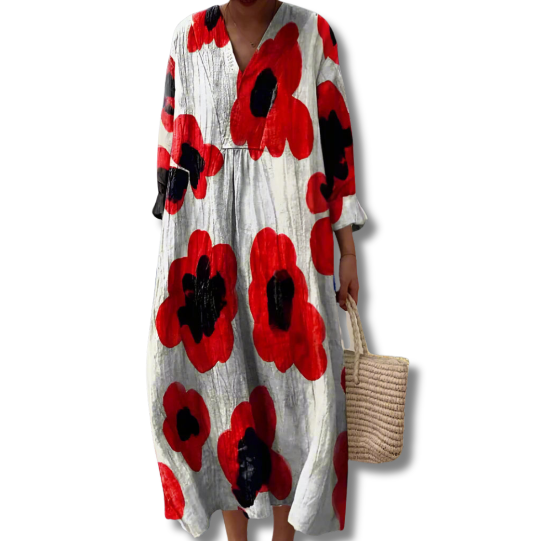 Chloe | Geometric day dress