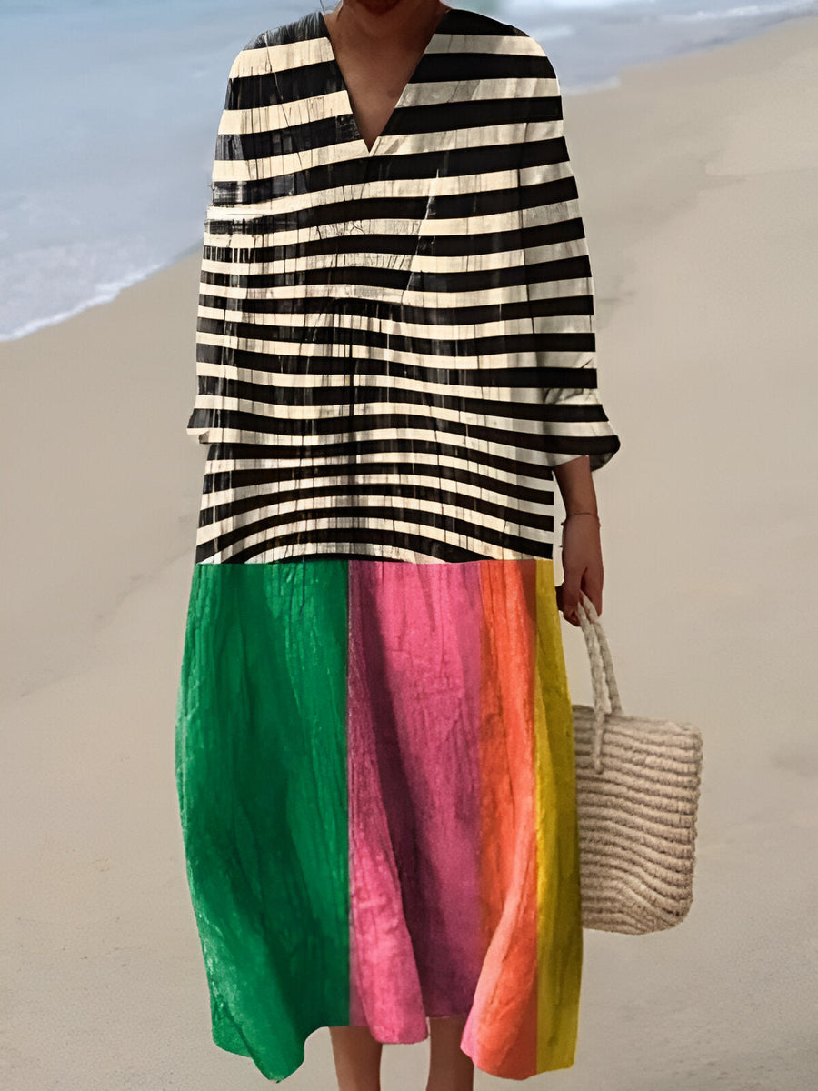 Clem™ | Summer Breeze Printed Dress