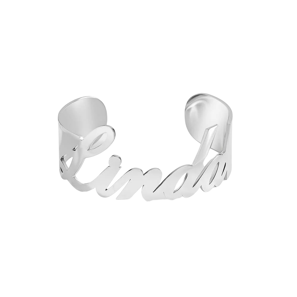 Aurelya – Personalized Name Bangle