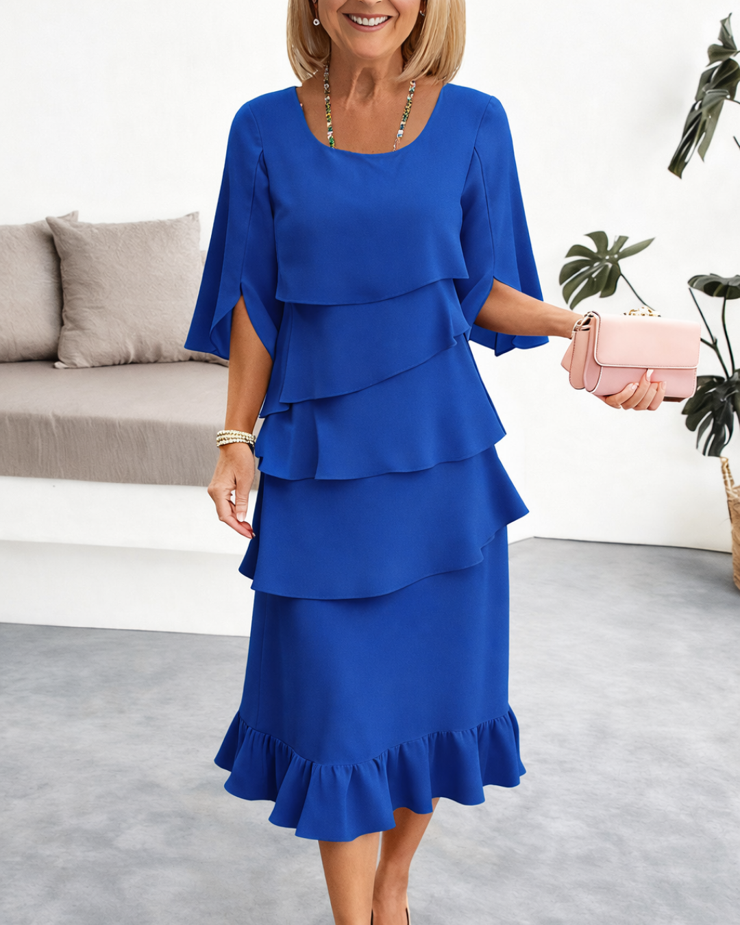 Patricia | Elegant and Comfortable Ruffled Dress