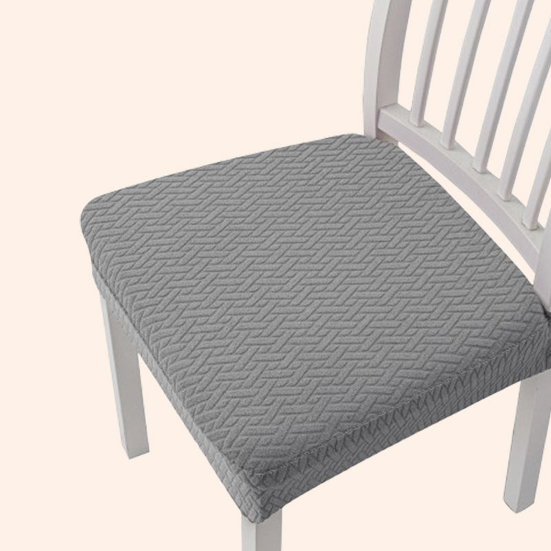 Jacquelin - Jacquard Stretch Chair Seat Cover
