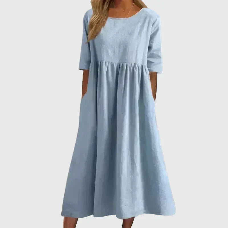 Joy | Timeless Flowing Midi Dress