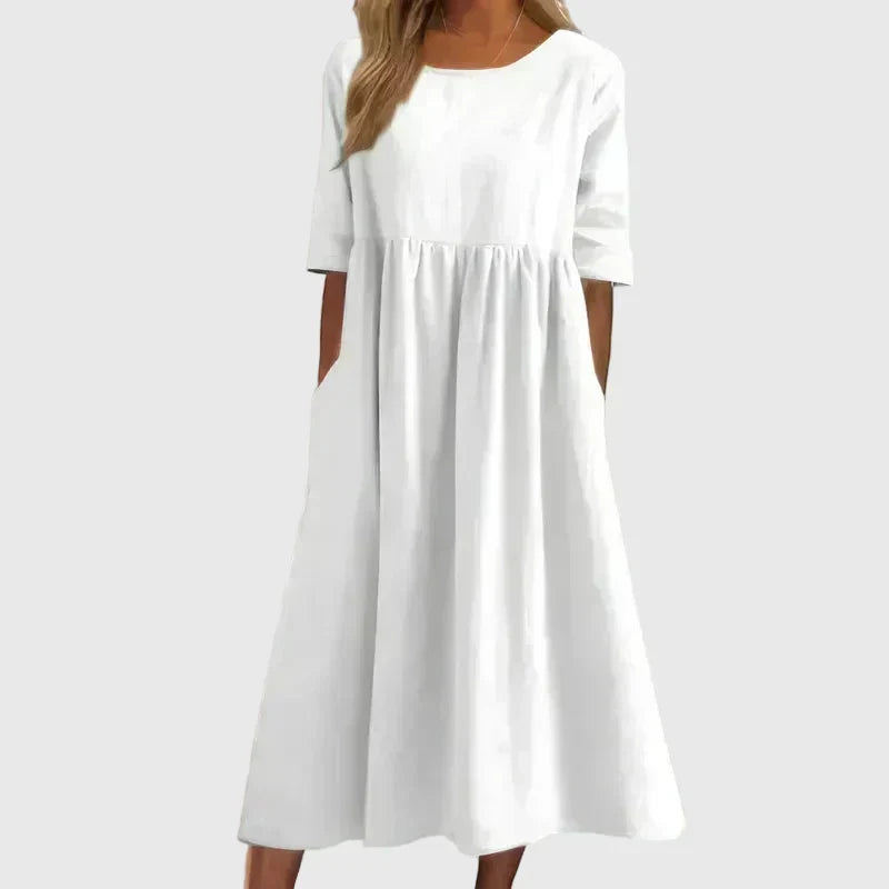 Joy | Timeless Flowing Midi Dress