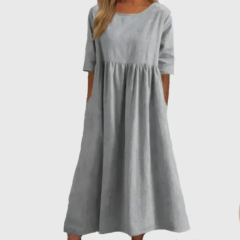 Joy | Timeless Flowing Midi Dress