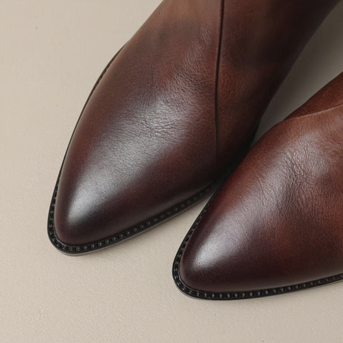 Santino™ | Luxury Ankle Boots with Low Heel