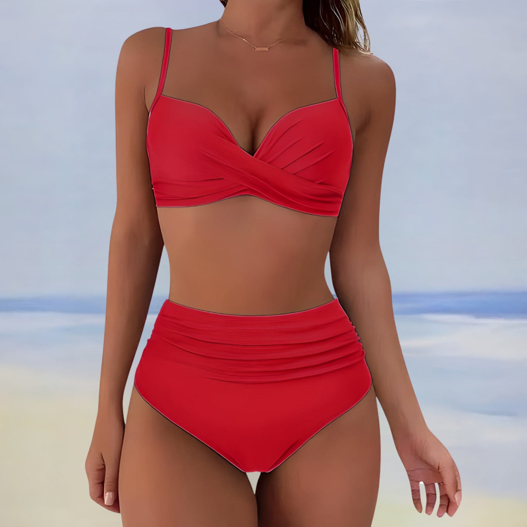 Lucia® | High-waisted bikini set for women