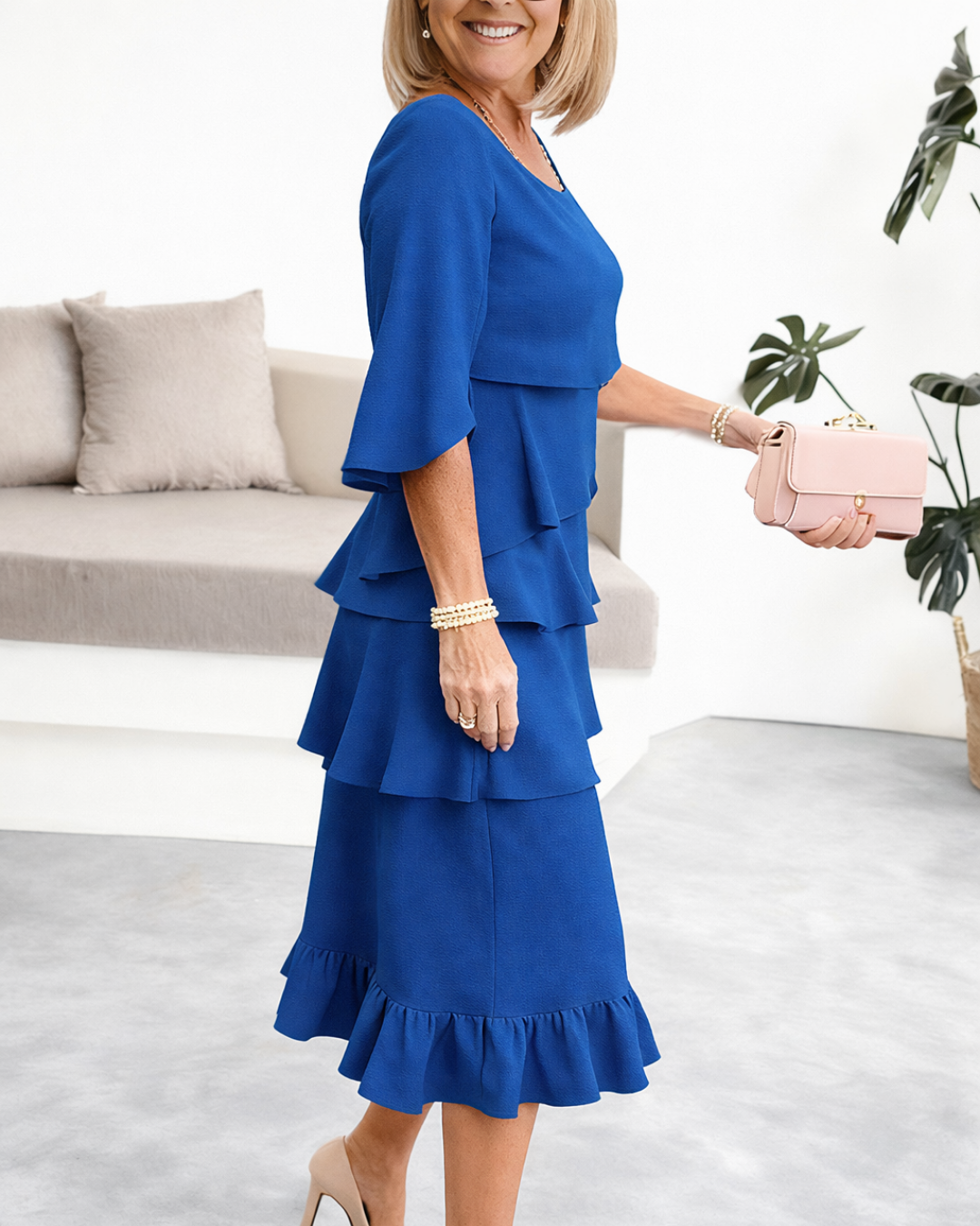 Patricia | Elegant and Comfortable Ruffled Dress