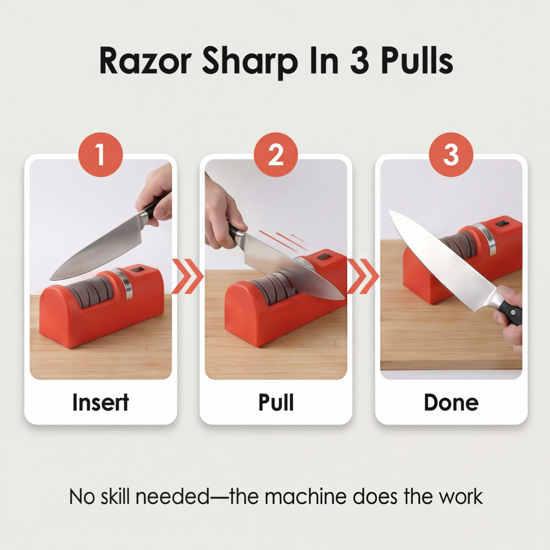 Bladevive – Cordless Electric Knife Sharpener