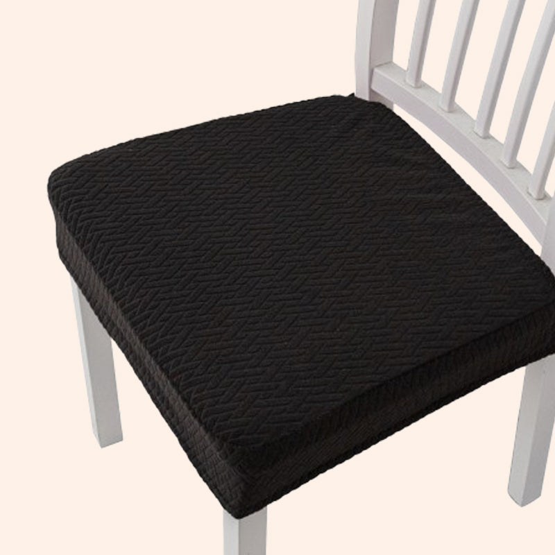 Jacquelin - Jacquard Stretch Chair Seat Cover