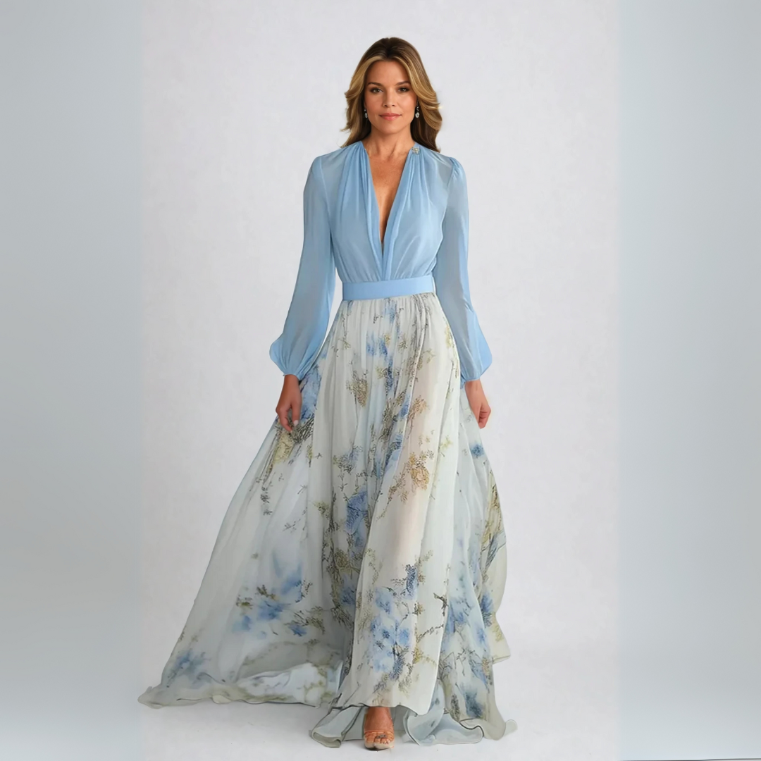 Jewel – Floral Print Maxi Dress