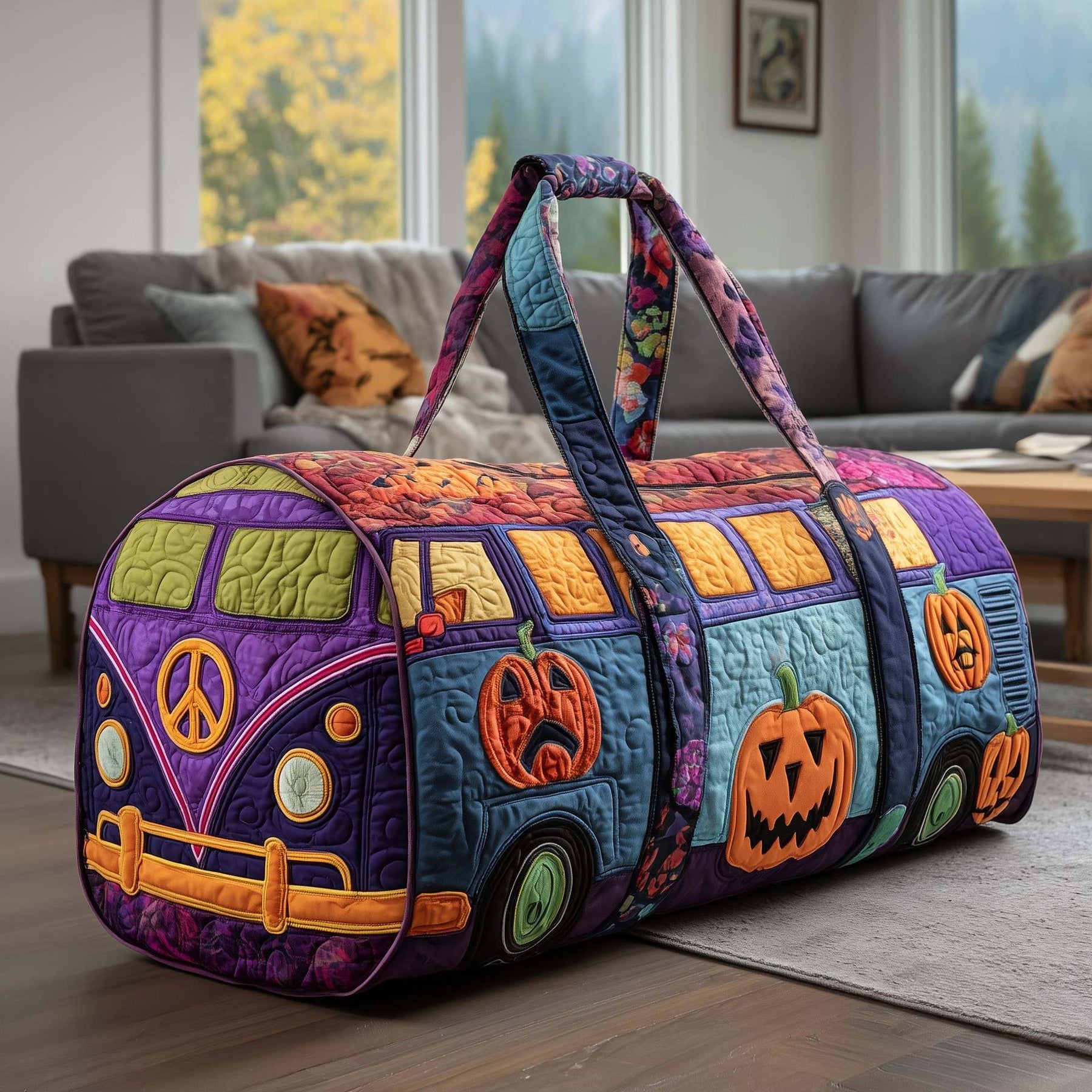 Luna – Padded Travel Bag with Artisan Design