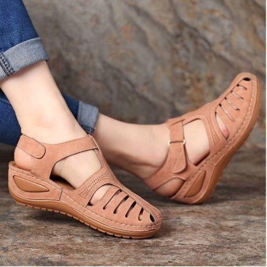 Leacha™ | Light Orthopedic Leather Sandals